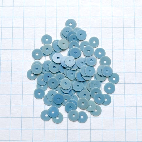 スパンコール ゼラチン製　5mm（coha116 ライトブルー）【0.5g】