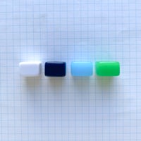 積み木ビーズ S（クールカラー)