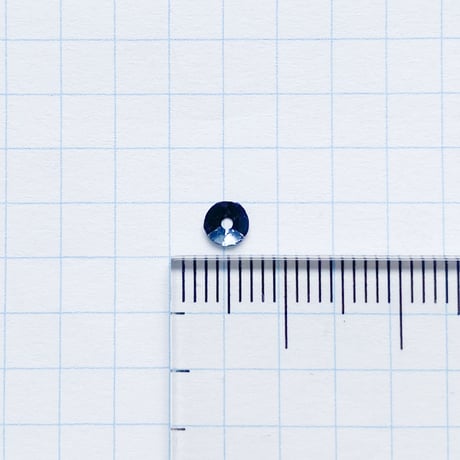 スパンコール ゼラチン製　3.5mm（coha065 メタルブラック）【0.5g】