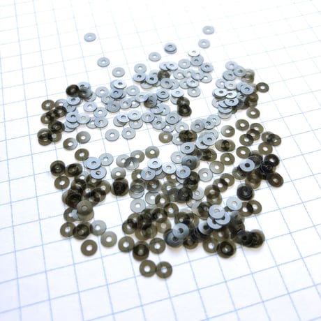 スパンコール ラウンド 3mm（FFS324 クリアカーキ）【0.5g】