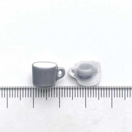 コーヒーカップボタン (JB767252　グレー)