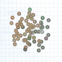 スパンコール ラウンド 5mm（FSCA293 メタリックオーロラグリーン）【0.3g】
