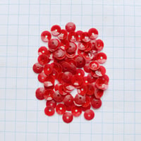 スパンコール　4.0mm（coha024 レッド）【0.5g】