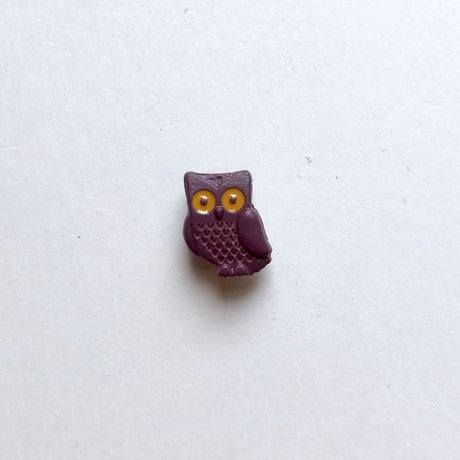 フクロウボタン (JB767225　ボルドー)