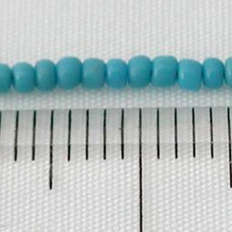 シードビーズ　（JFF021　ブルー　size外径:約1.8mm　丸小)    【4g】