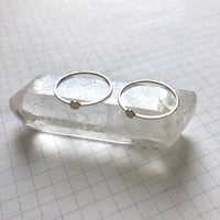 貼り付けリングパーツ・平皿（Φ3mm　ゴールド)  【2個セット】