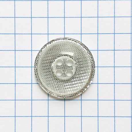 サンドウィッチボタン　（Φ18mm　シルバー）