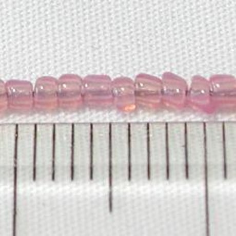 シードビーズ　（JFF163　ピンク　size外径:約1.3mm)    【4g】