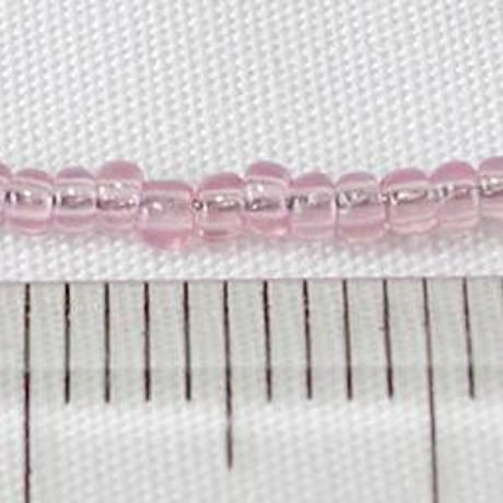 シードビーズ　（JFF026　ピンク　size外径:約1.7mm)    【4g】