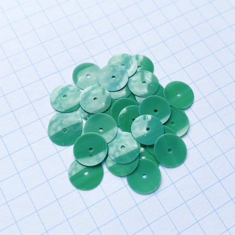 スパンコール 　8mm（LI 34　レトログリーン）【0.5g】