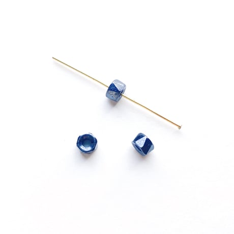 カット入りチューブビーズ（FJ110 メタルカラー)【単色・2個セット】