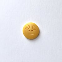 スマイルボタン　( Mサイズ　イエロー)