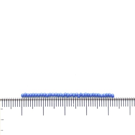 シードビーズ　（JFK045　ブルー　size外径:約2.0mm)    【4g】