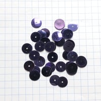 スパンコール ラウンド ゼラチン製 8mm（FSC565　メタリックパープル）【0.5g】