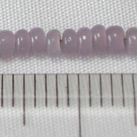 シードビーズ　（JFF227　パープル　size:2.7mm　丸中)    【4g】