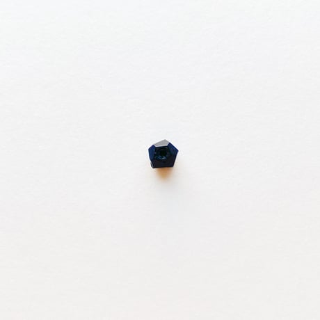 ファセットカットビーズ S (FEG837 ≒Φ5.5mm ブラック) 【6個セット】
