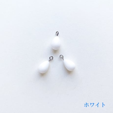 カン付きドロップビーズ（FJ089　クールカラー）
