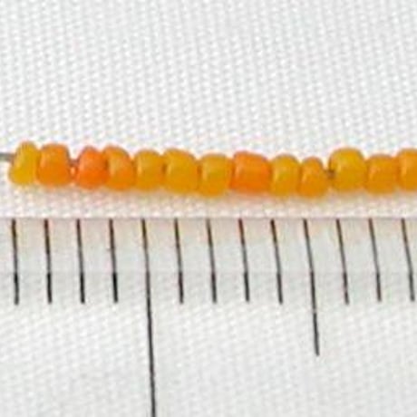 シードビーズ　（JFF044　イエロー　size外径:約1.2mm　特小)    【4g】