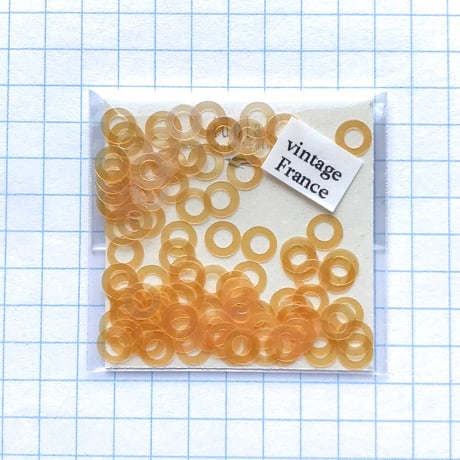スパンコール リング　5mm（FSCA257 オパール）【0.3g】