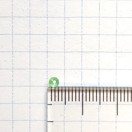 スパンコール 亀甲 3mm（FFS283　グリーン）【0.3g】