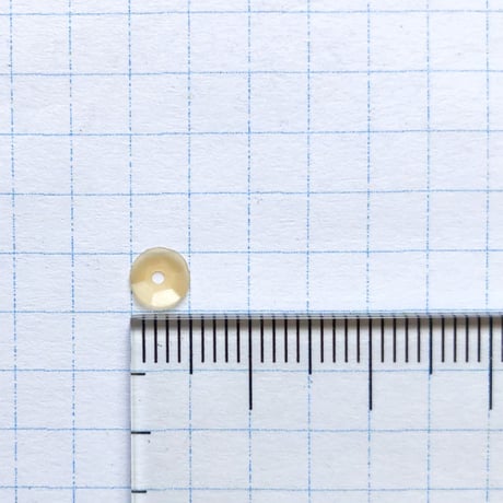 スパンコール 亀甲　5mm（FSCA312  ベージュ）【0.3g】