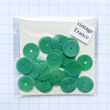 スパンコール 　8mm（LI 34　レトログリーン）【0.5g】