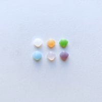 スクエアビーズ　（FJ24　オパールカラー）【単色・4個セット】