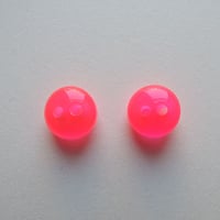 ネオンカラーボタン(JB461088 8mm ピンク)