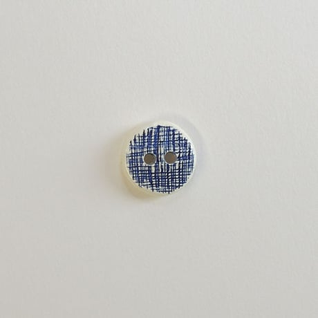 チェック柄ボタン 12mm (JB75604 ホワイト)