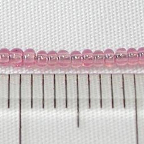 シードビーズ　（JFF027　ピンク　size外径:約1.6mm)    【4g】
