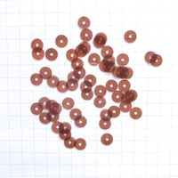 スパンコール ラウンド 5mm（FSCA288  クリアブラウン）【0.3g】