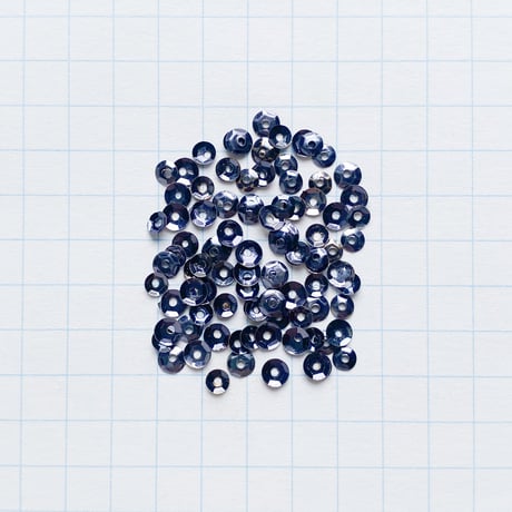 スパンコール　メタル製　3mm（KN064 パープル）【0.5g】