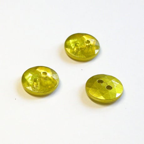 メタルカット2つ穴ボタン(JB736549 メタルイエロー)