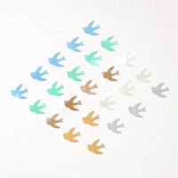 ツバメのスパンコール　《ツバメーブルーSET》【24枚セット】