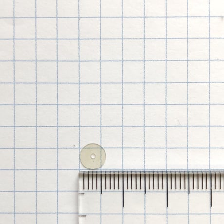 スパンコール ゼラチン製 ラウンド 6mm（FSCA162  オーロラクリアグレー）【0.5g】