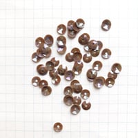 スパンコール 亀甲　5mm（coha028 オーロラブラウン）【0.4g】