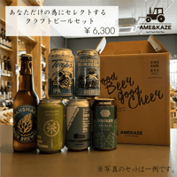 まずはこれから！基本のお任せクラフトビールセット | AMEKAZE