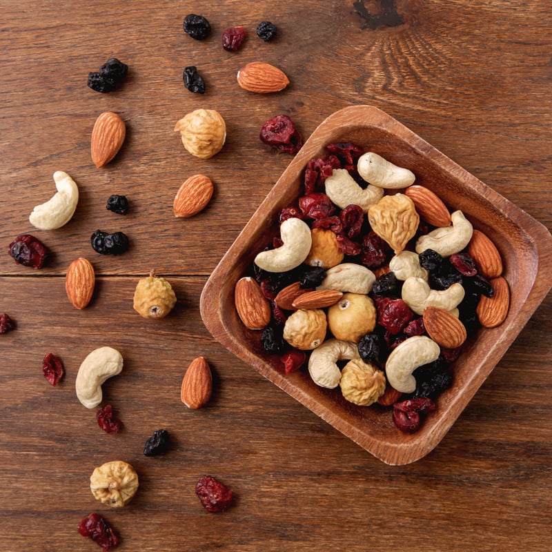 ナッツとベリーのトレイルミックス クラフト | AMEKAZE