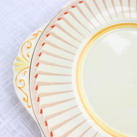 Grafton Grecian plate size L *orange x yellow x cream