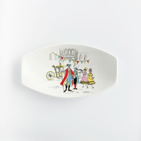 1950s Foley 'London Pride' 3 plate set