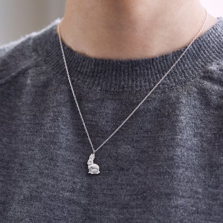 rabbit pendant *silver