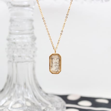dendritic quartz pendant *rectangle
