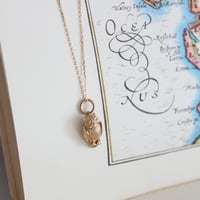 owl pendant *10ct&9ct gold