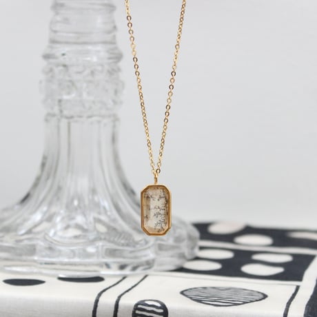 dendritic quartz pendant *rectangle