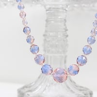 bi-colour necklace *grape