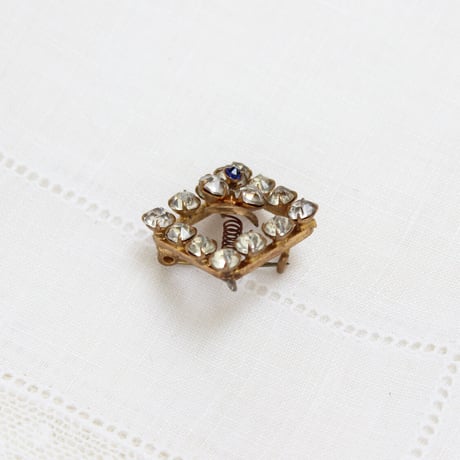 club brooch *paste stone