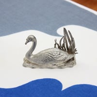 swan ornament *pewter