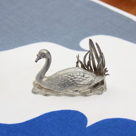 swan ornament *pewter