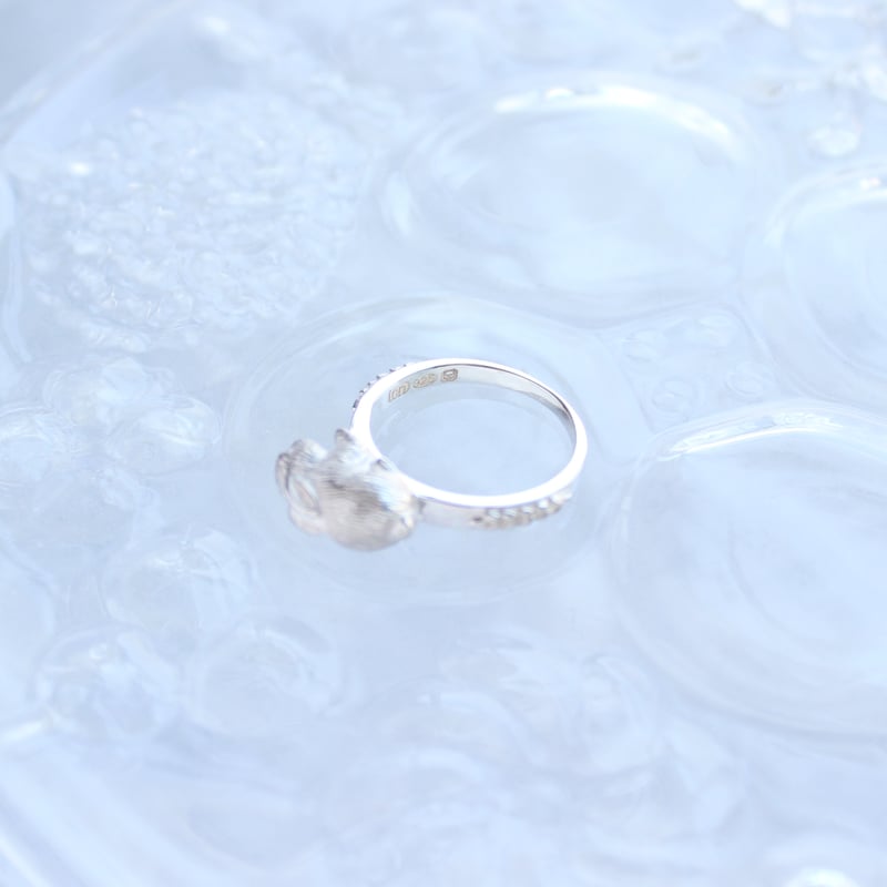 rabbit ring_silver | tinycrown rabbit ring_silver | tinycrown