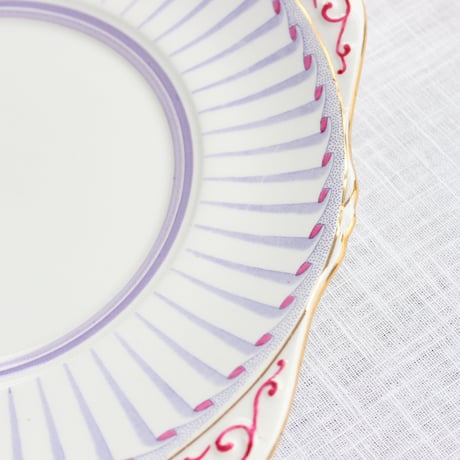 Grafton Grecian plate size L *purple x pink